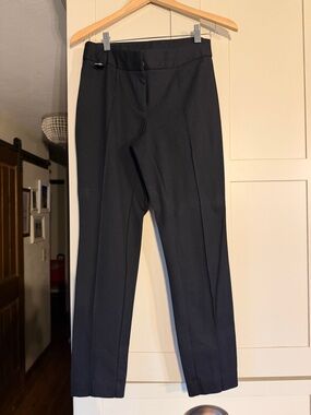 Alfani black dress pants with pleated front, size 4, worn once